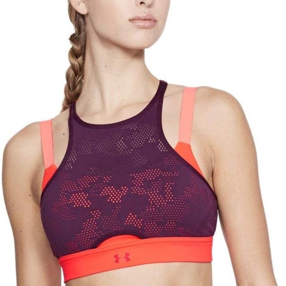 Under Armour Two Toned Mesh Sports Bra